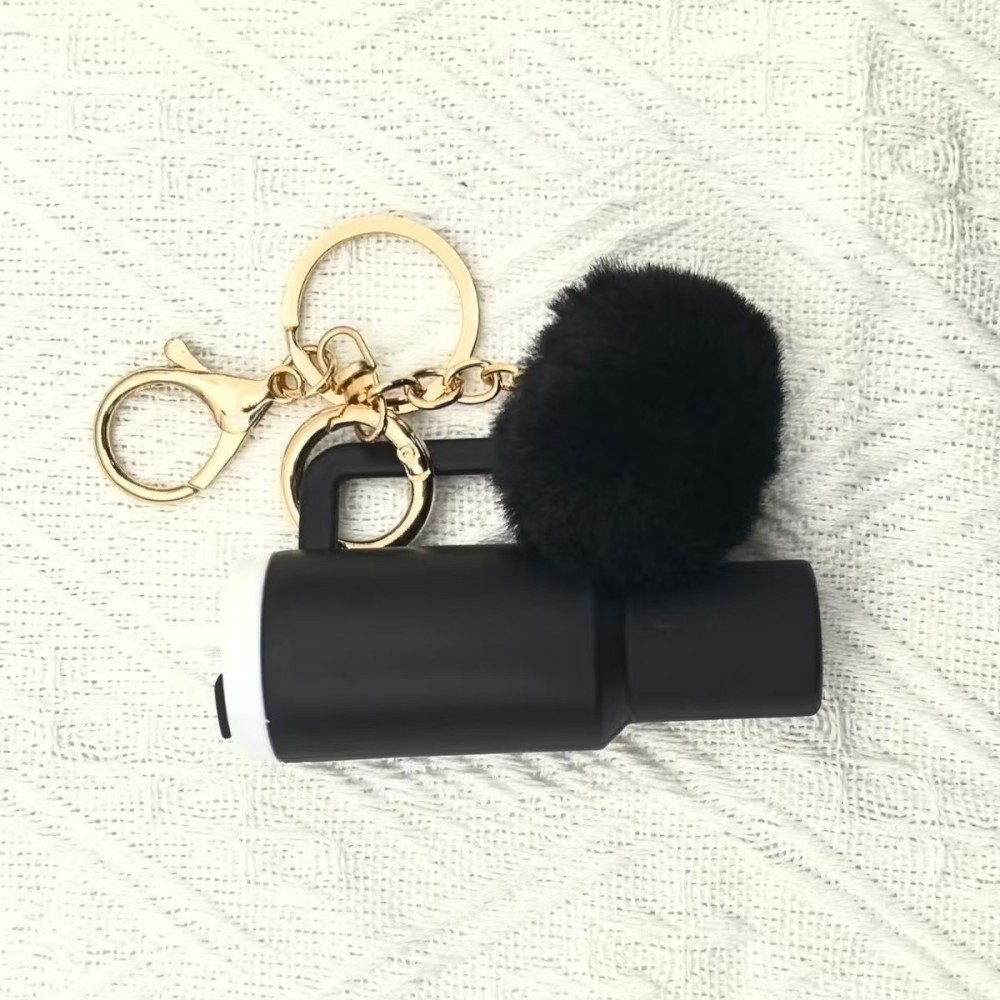 RTS CHINA  -  Cute Container Bottle Bag Keychain Accessories Miniature Charm Bar Tumbler Chapstick Holder Mini Cup Keychain