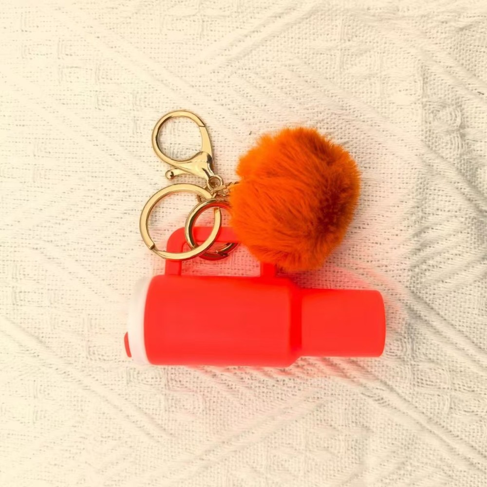 RTS CHINA  -  Cute Container Bottle Bag Keychain Accessories Miniature Charm Bar Tumbler Chapstick Holder Mini Cup Keychain