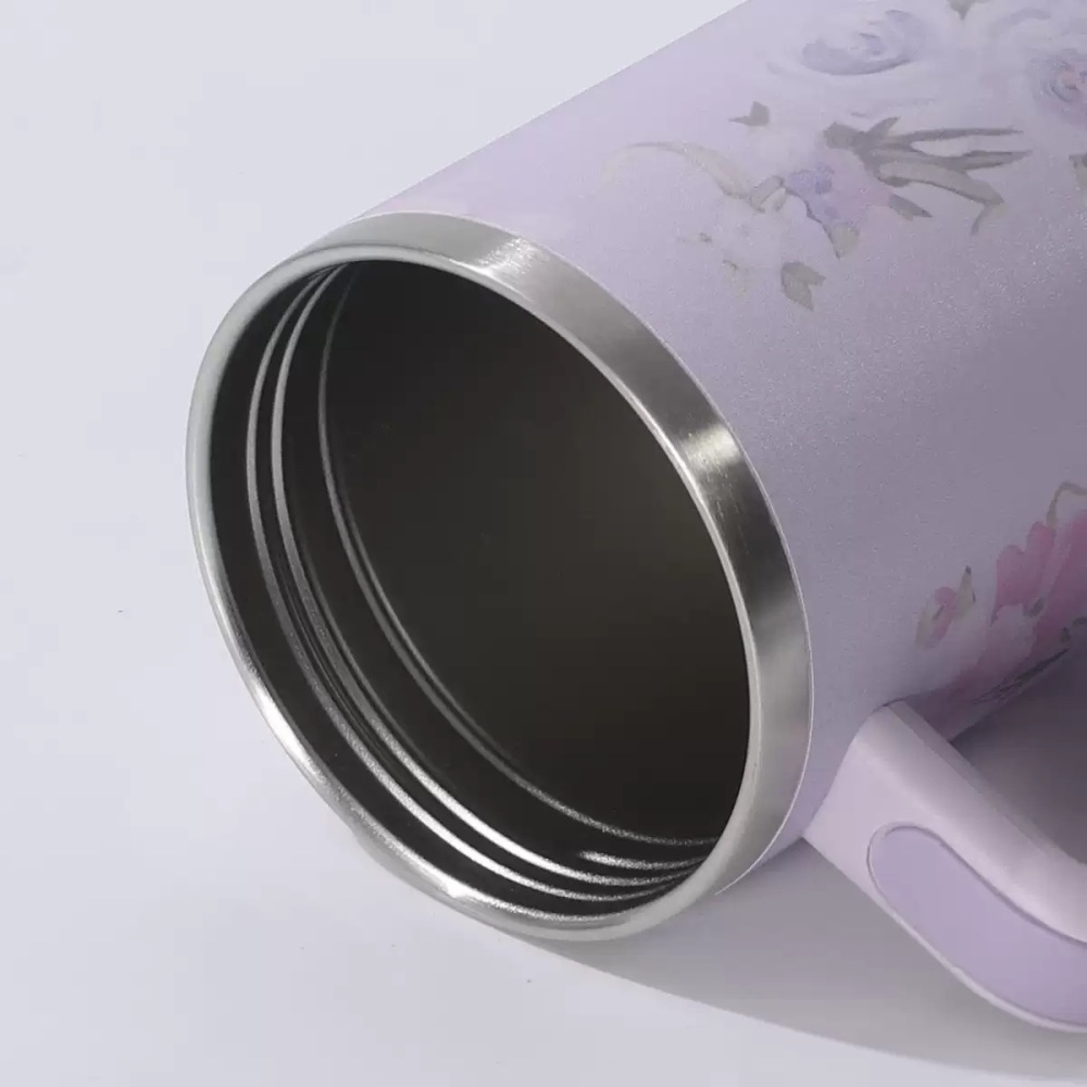 RTS CHINA --40oz Love Shack Fancy H2.0 Flower Quencher Tumblers with Removable Handle