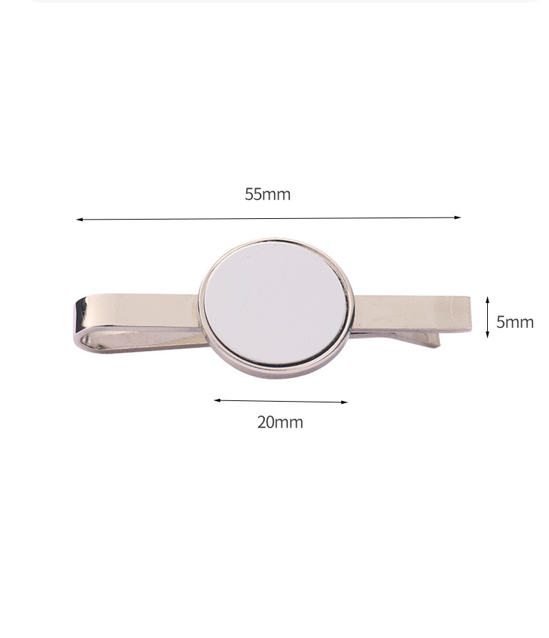 RTS CHINA - Blank Sublimation Mental Tie Clip for DIY Design