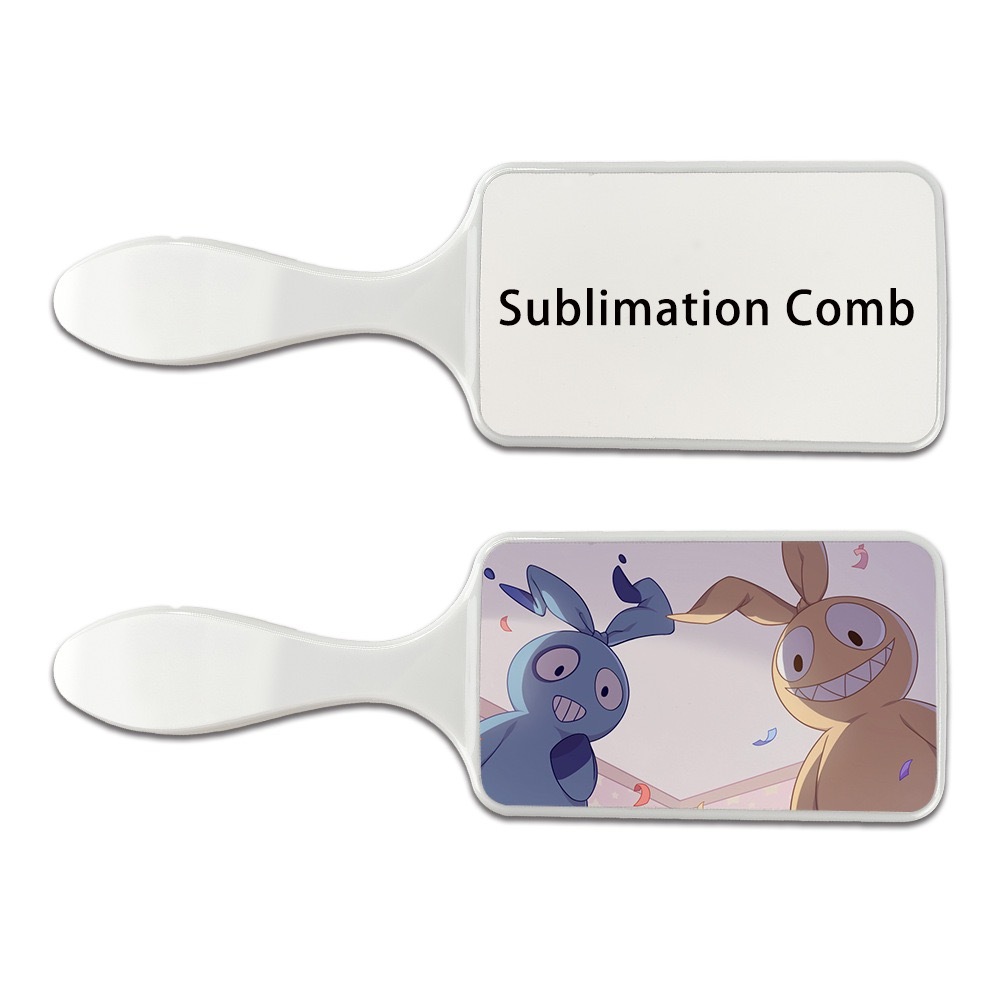 RTS CN - 8.8x2.6inches Plastic Sublimation Comb