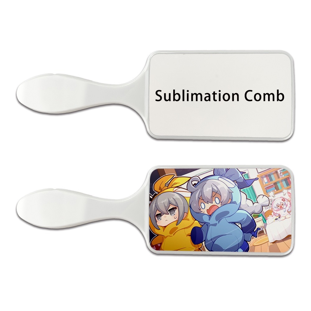 RTS CN - 8.8x2.6inches Plastic Sublimation Comb