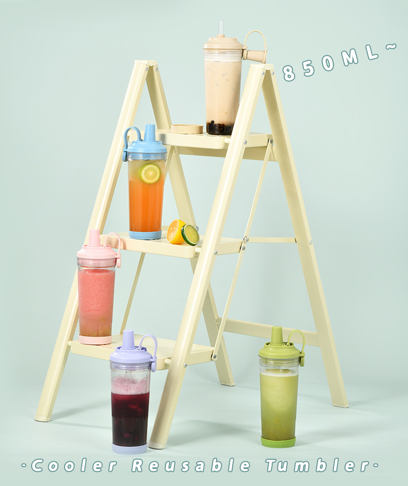 RTS CHINA - 28oz Plastic Cup Ice Drink Plastic Tumblers with Lid and Straw