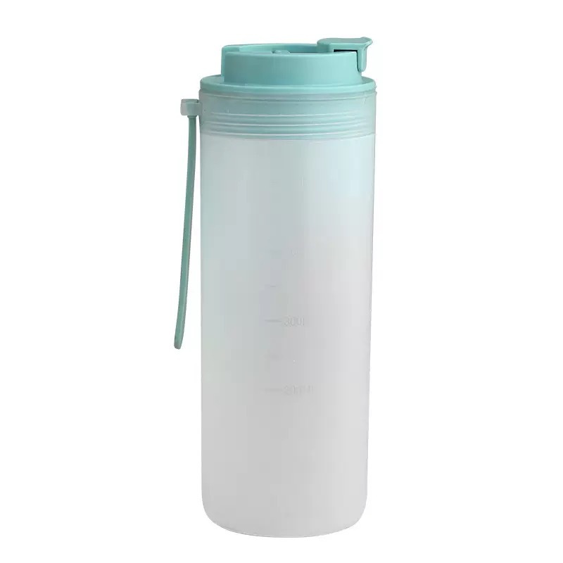 RTS CHINA - 12oz/18oz Plastic Cup Leak Proof Milk Ice Drink Plastic Tumblers