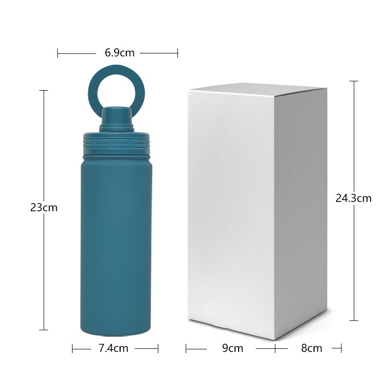 RTS CN -  Case of 25pcs 17oz  Double Walled Stainless Steel Water Bottle With Magnetic Phone Tripod Mount