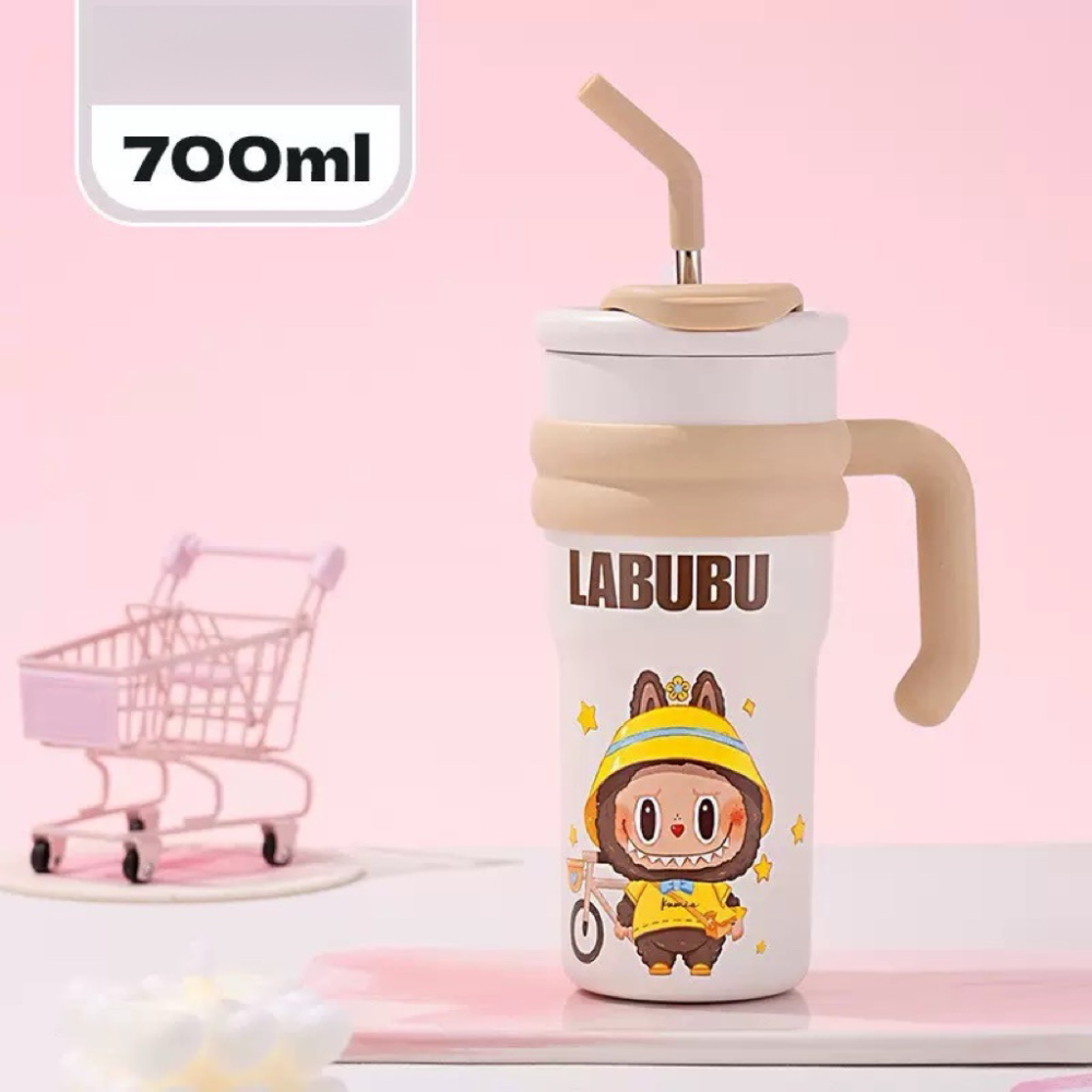 RTS CHINA - Case of 20pcs 24oz Labubu Double Walled Stainless Steel Tumblers Coffee Mugs