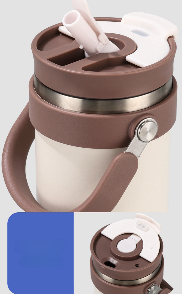 RTS CHINA - Case of 25pcs 40oz Double Walled Stainless Steel Tumblers with Hanging Handle