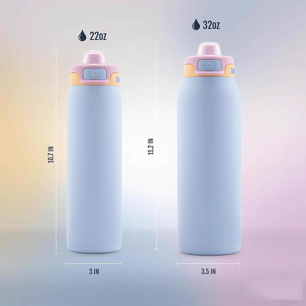 RTS CHINA - 22oz/32oz Double Walled Stainless Steel  Water Bottle Tumblers