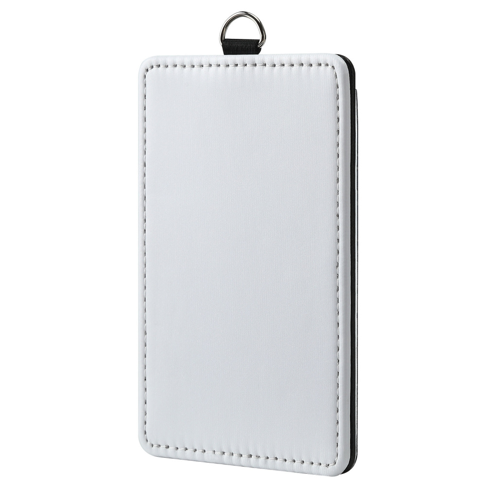 RTS CN - New Hot Selling Sublimation PU leather Card Bag Baggage Tag Employee’s Card Bag