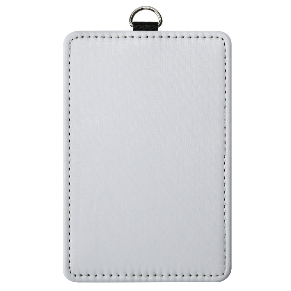 RTS CN - New Hot Selling Sublimation PU leather Card Bag Baggage Tag Employee’s Card Bag