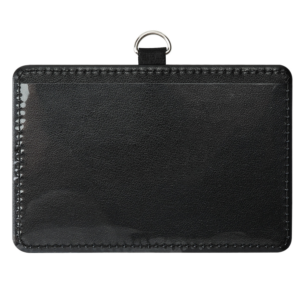 RTS CN - New Hot Selling Sublimation PU leather Card Bag Baggage Tag Employee’s Card Bag