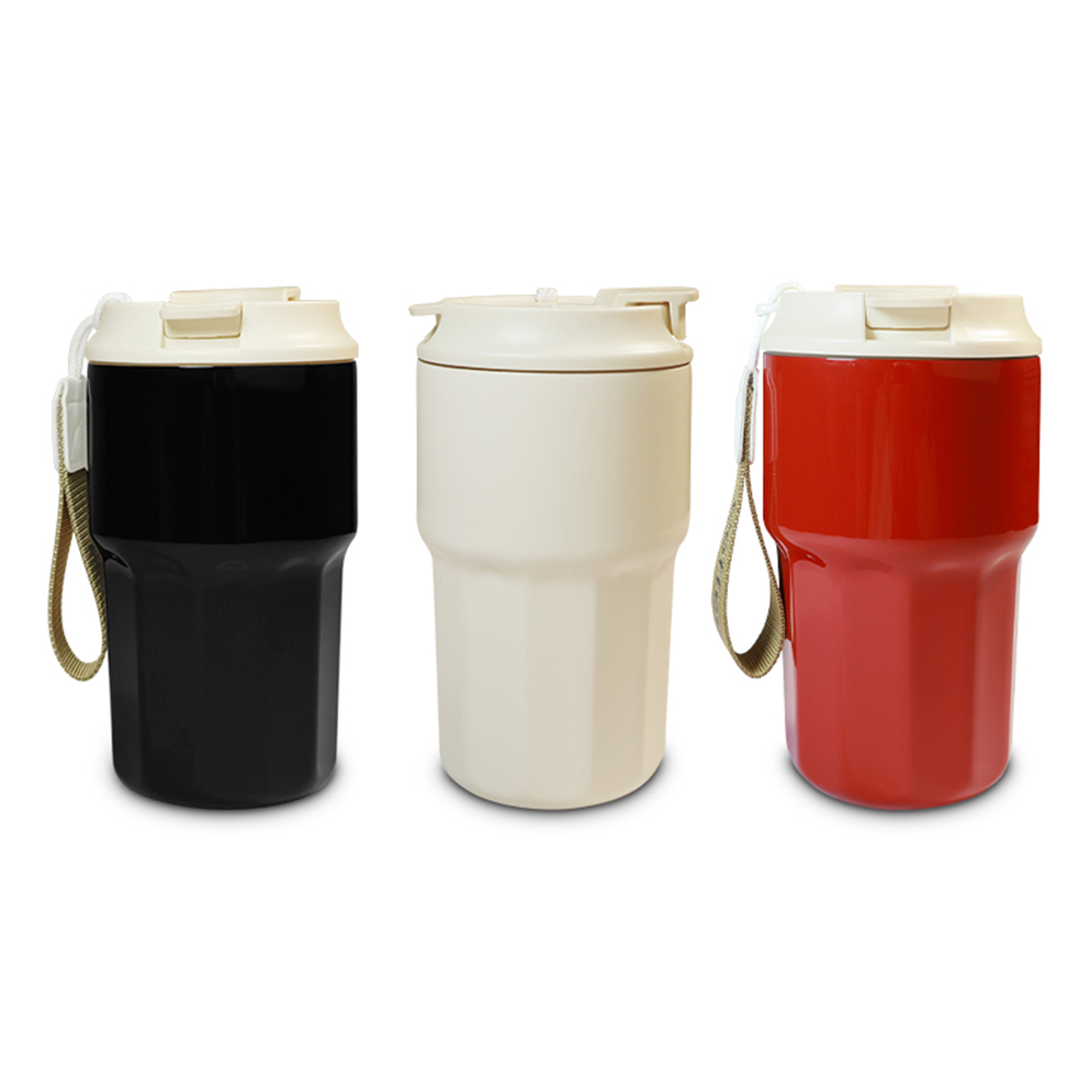 RTS US Warehouse - Case of 15pack 16oz Leakproof Double Walled Stainless Steel Travel Mug Coffee Cup Tumblers