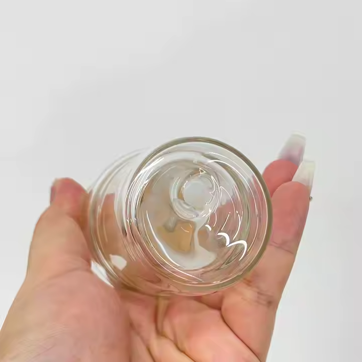 RTS US - Case of 50pcs 3oz sublimation snow globe shot glassess with bamboo lids and plastic straw