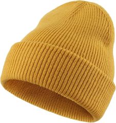 Chunky Knit Cuffed Beanie
