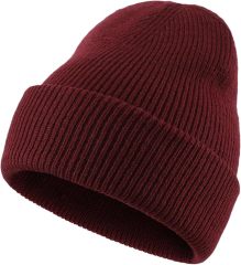 Chunky Knit Cuffed Beanie