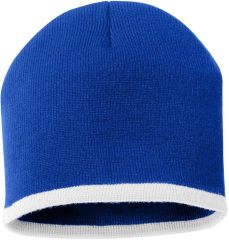 Knit Beanie with Stripe