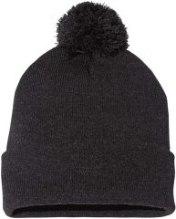Pom Pom Knit Hat