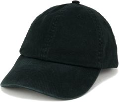 Cotton Twill Washed Unstructure Baseball Cap