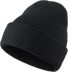 Thick Knit Cuff Beanie Cap