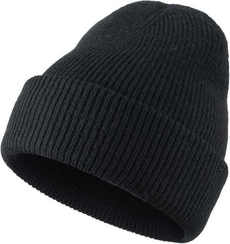 Thick Knit Cuff Beanie Cap
