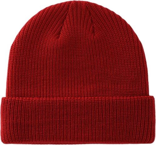 Classic Double Layer Knit Beanie Hat