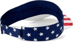 American USA Flags Stars and Stripes Patriotic Twill Cotton Visor