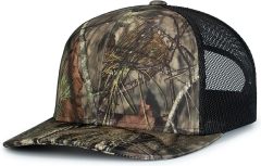 Adult Camo Snapback Trucker Cap