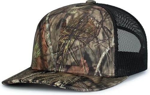 Adult Camo Snapback Trucker Cap