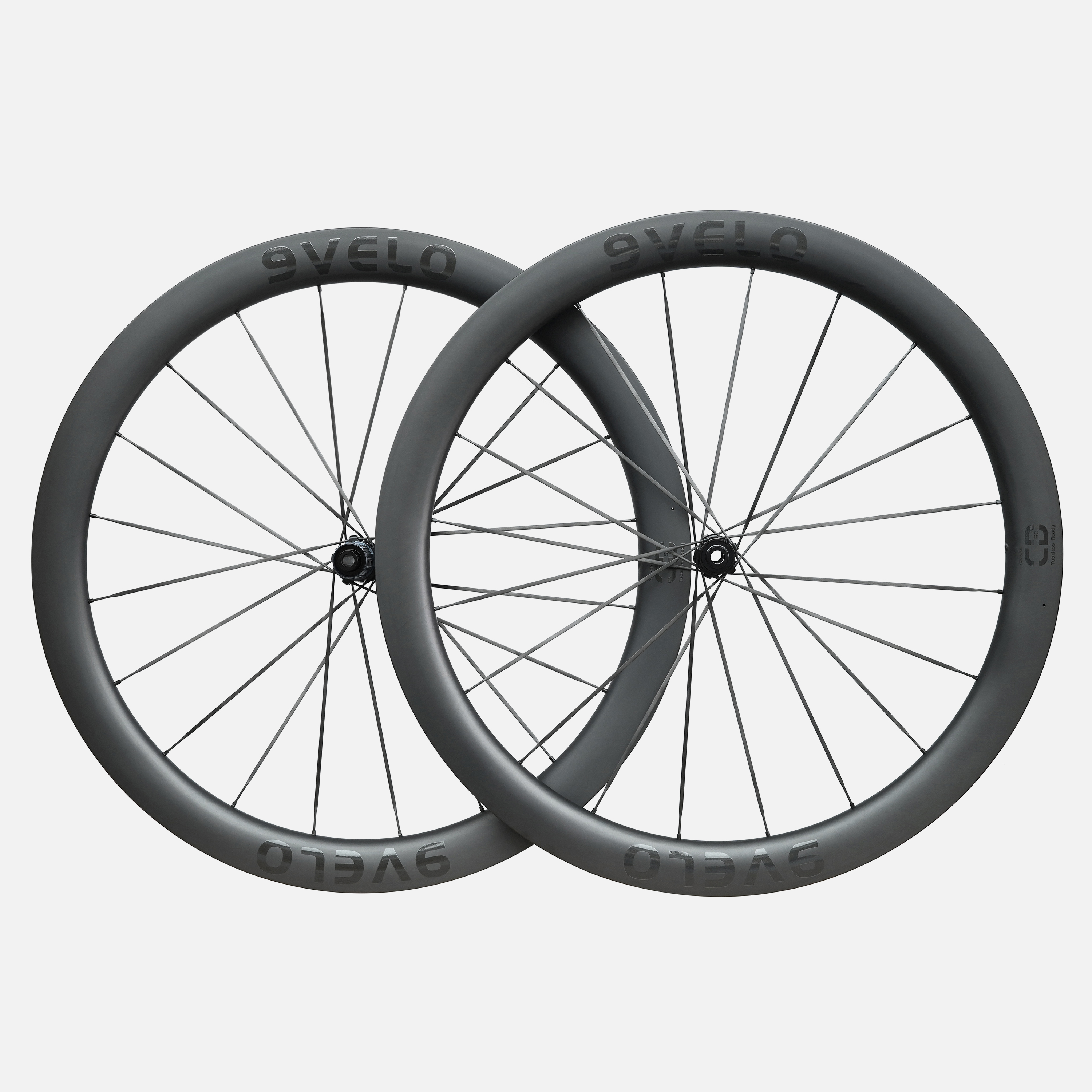 【れそな】Velomann Carbon55mmホイール Carbon Rim 40mm Mtb Rims Drive 40V Rim Brake Road Carbon