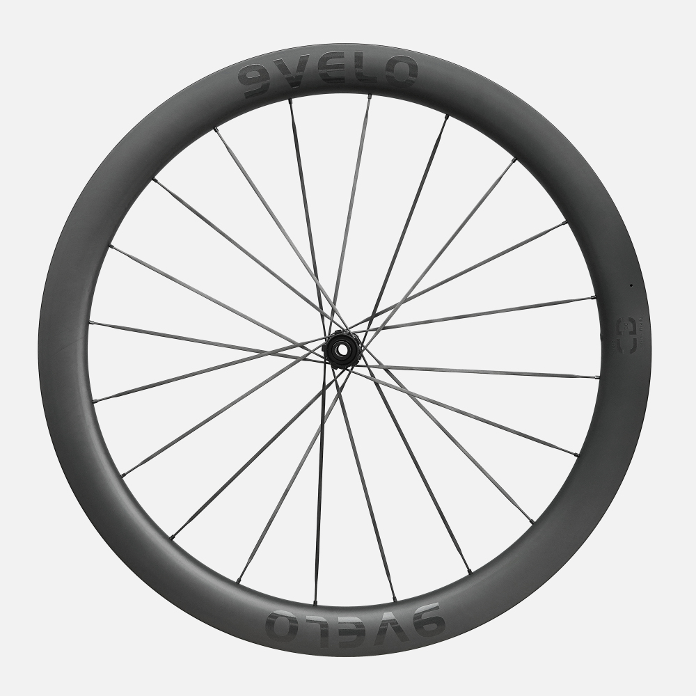 9Velo 2025 Road Disc Carbon Spoke CD Wide Series 20H/20H (24mm inner wide)