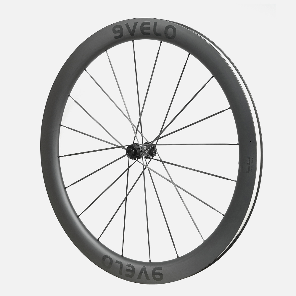 9Velo 2025 Road Disc Carbon Spoke CD Wide Series 20H/20H (24mm inner wide)