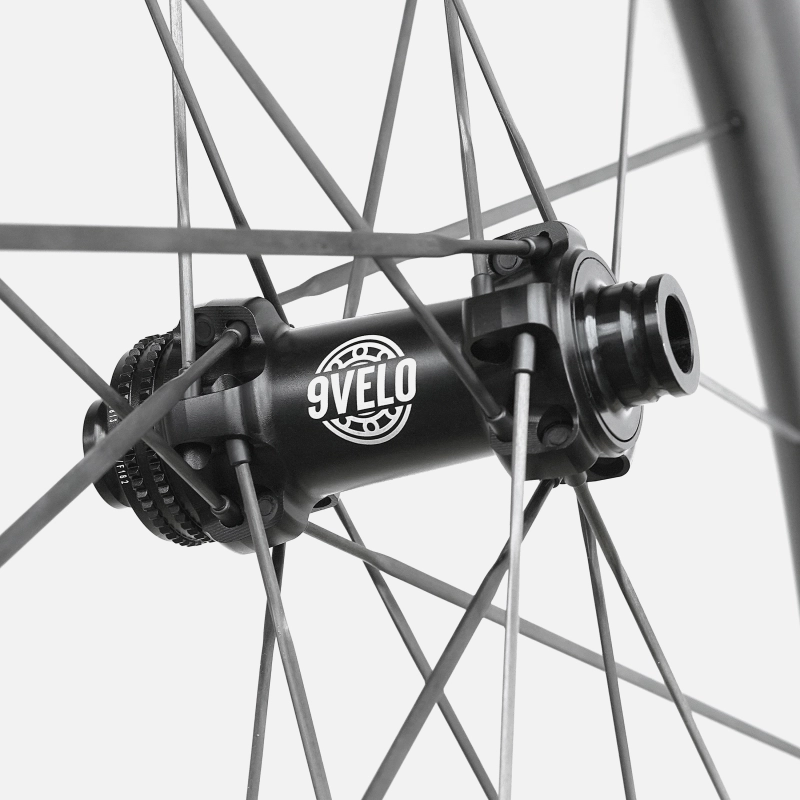9Velo 2025 Road Disc Carbon Spoke CD Wide Series 20H/20H