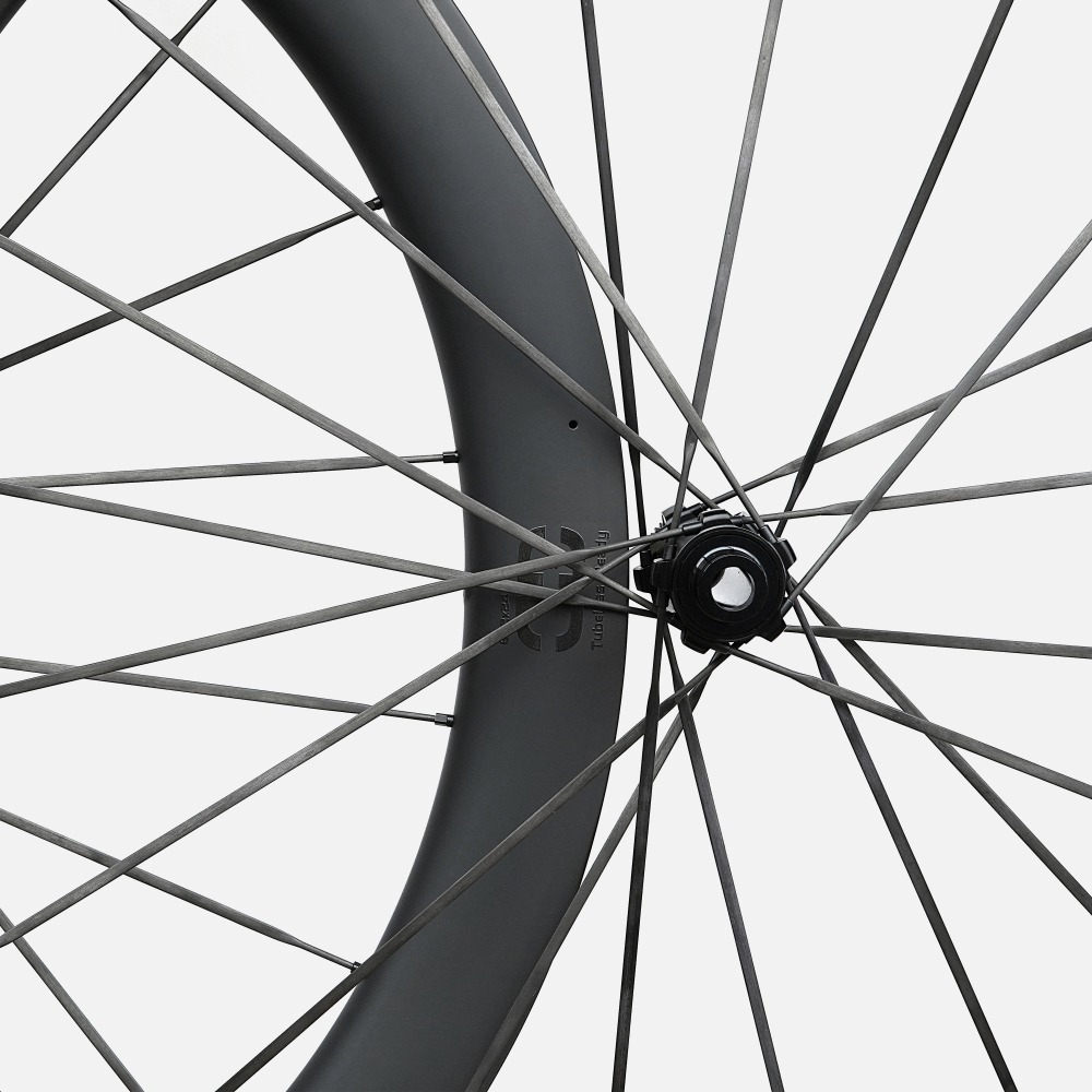 9Velo 2025 Road Disc Carbon Spoke CD Wide Series 20H/20H (24mm inner wide)