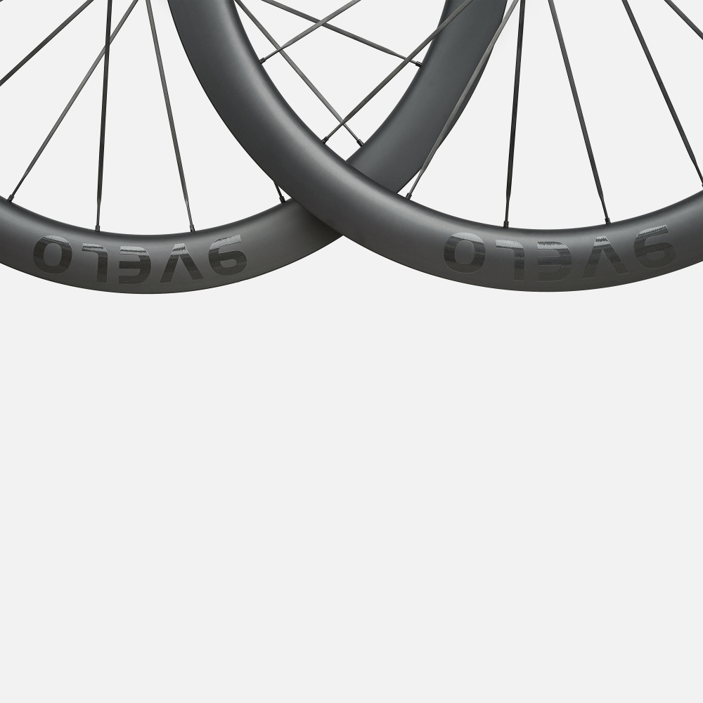 9Velo 2025 Road Disc Carbon Spoke CD Wide Series 20H/20H (24mm inner wide)