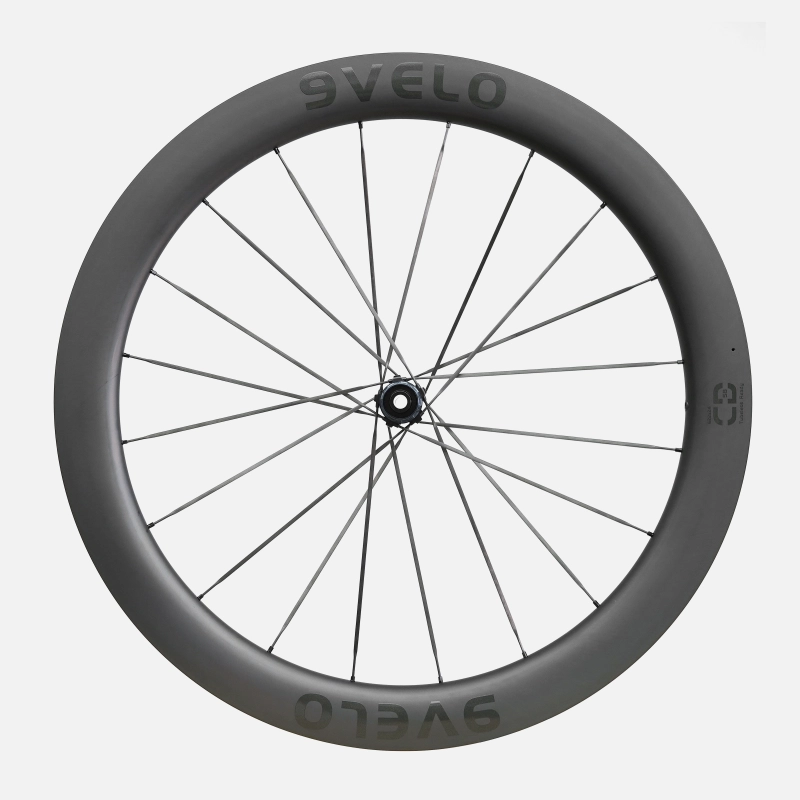 9Velo 2025 Road Disc Carbon Spoke CD Wide Series 20H/20H (24mm inner wide)