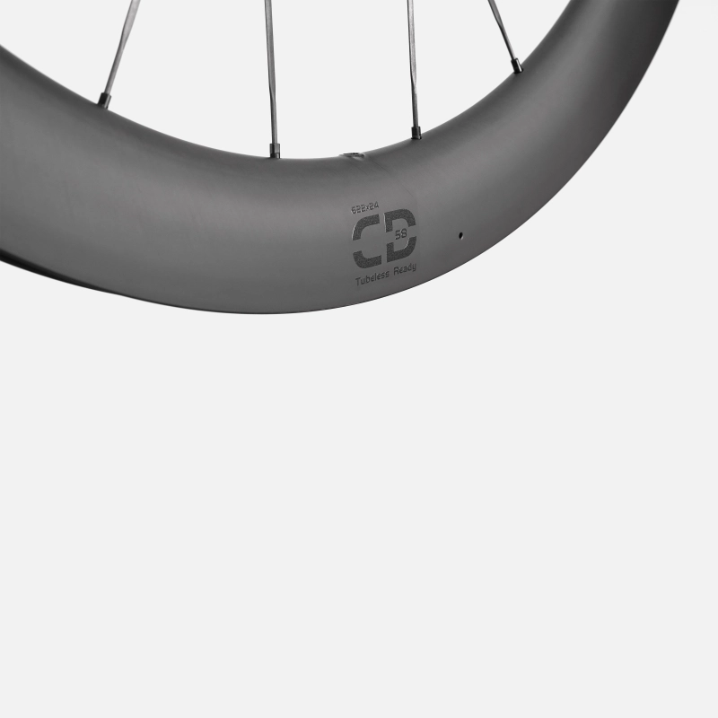 9Velo 2025 Road Disc Carbon Spoke CD Wide Series 20H/20H (24mm inner wide)