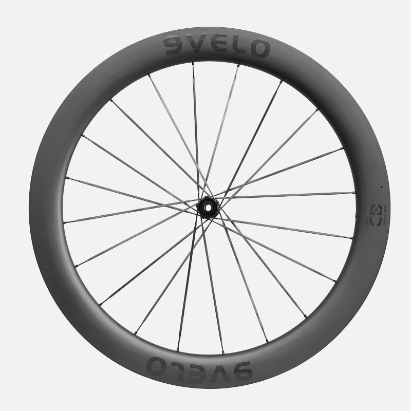 9Velo 2025 Road Disc Carbon Spoke CD Wide Series 20H/20H (24mm inner wide)