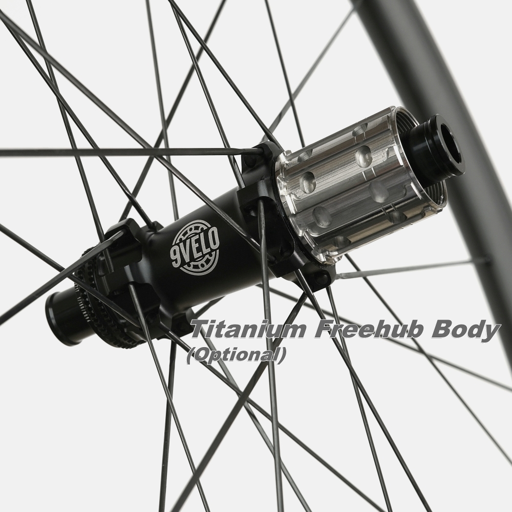 9Velo 2025 Road Disc Lightweight LV WIDE Series 24H/24H (24mm inner wide)