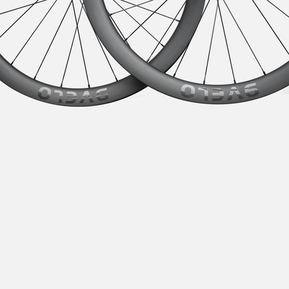 9Velo 2025 Gravel Disc Super Wide GV45 SW 24H/24H (32mm inner width)