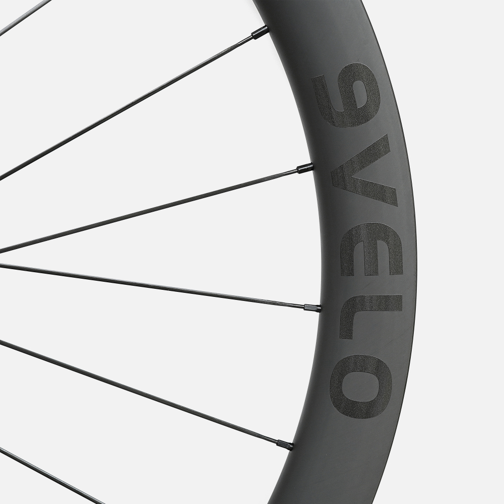 9Velo 2025 Gravel Disc Super Wide GV45 SW 24H/24H (32mm inner width)
