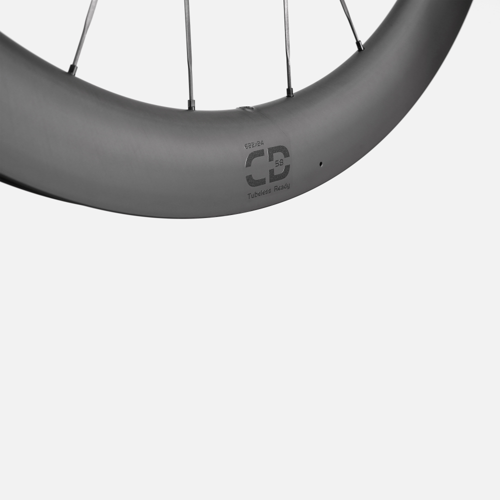 9Velo Road Disc Carbon Spoke CD Wide Series 20H/20H (24mm inner wide)