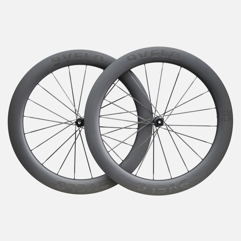 9Velo Road Disc Carbon Spoke CD Wide Series 20H/20H (24mm inner wide)