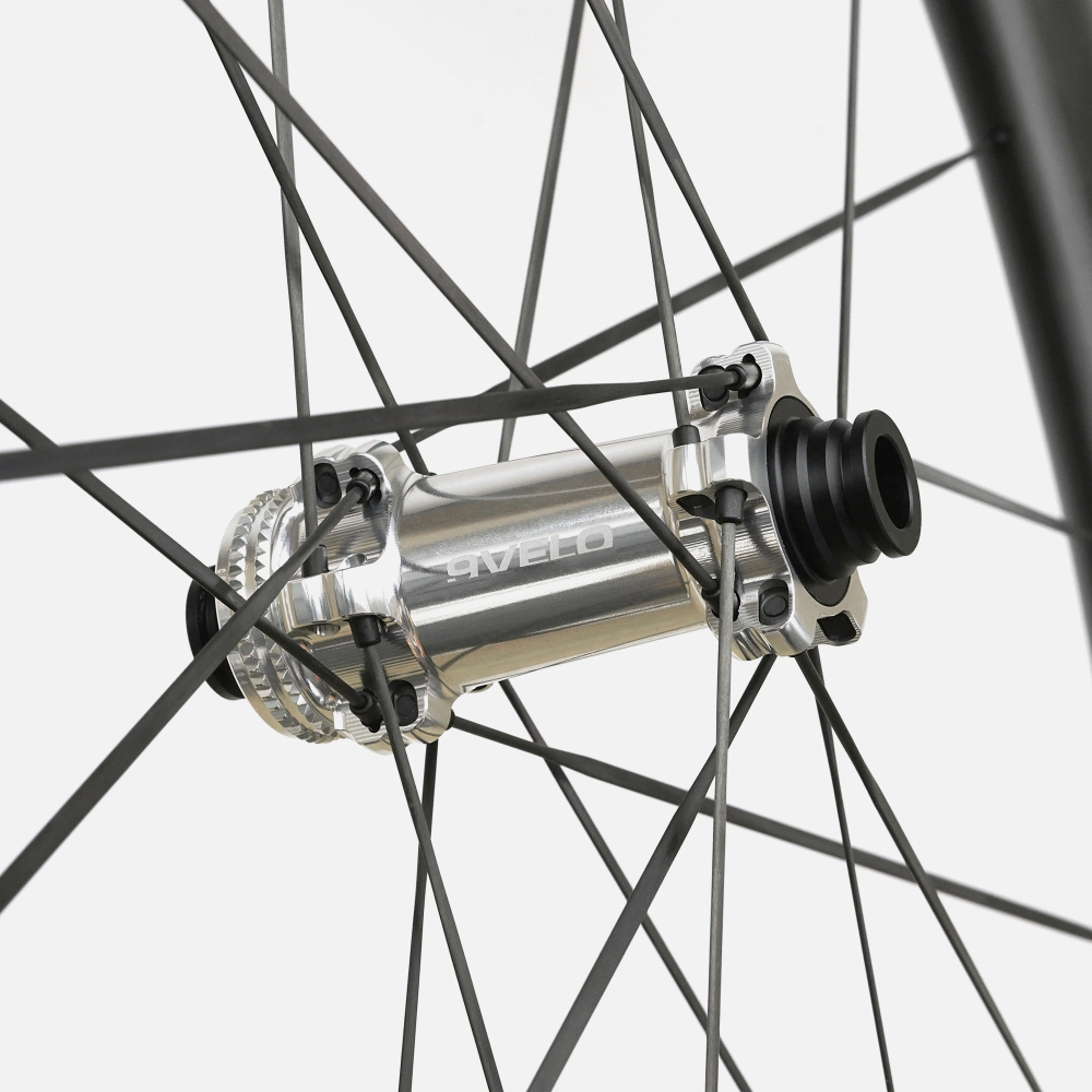 [Pre-order] 9Velo 2026 Ultralight Road Disc Carbon Spoke EXTREME C52 Wheelset 20H/20H (23.6 mm inner wide, sub1000 grams)