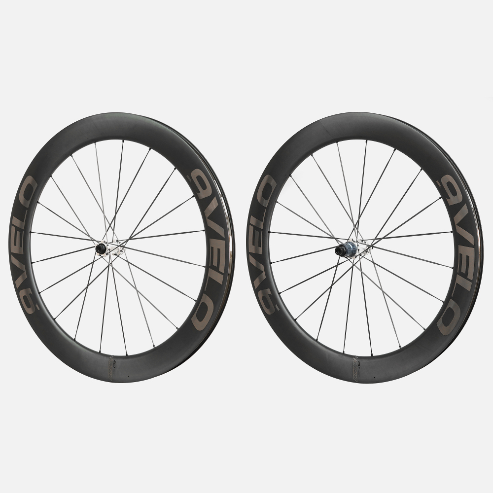 [Pre-order] 9Velo Ultralight Road Disc Carbon Spoke EXTREME C52 Wheelset 20H/20H (23.6 mm inner wide, sub1000 grams)