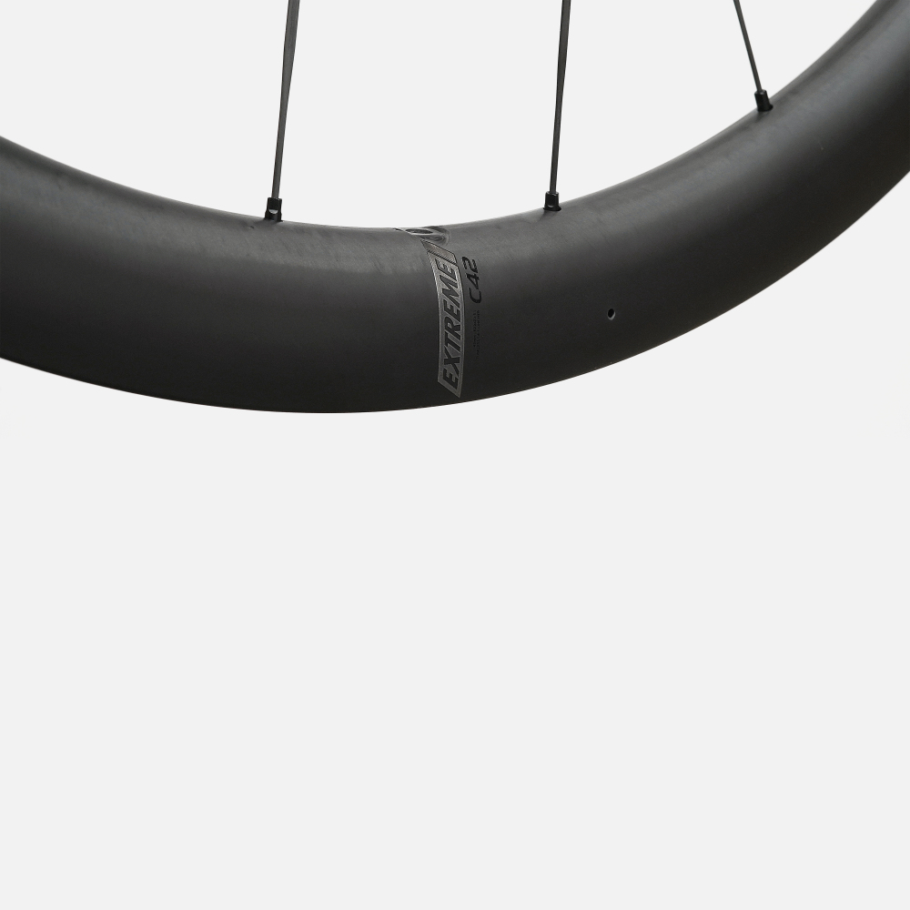 [Pre-order] 9Velo Ultralight Road Disc Carbon Spoke EXTREME C52 Wheelset 20H/20H (23.6 mm inner wide, sub1000 grams)