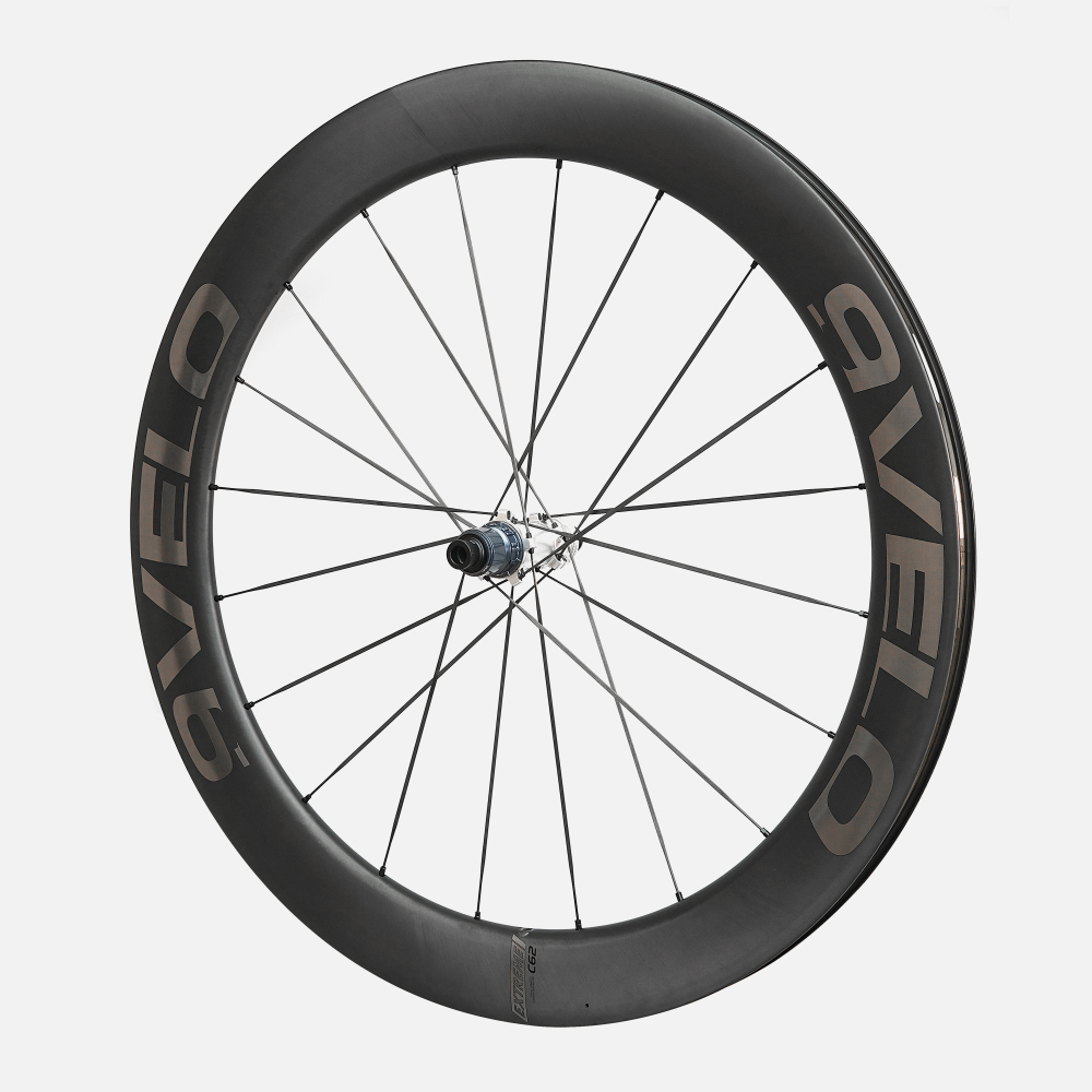 [Pre-order] 9Velo Ultralight Road Disc Carbon Spoke EXTREME C52 Wheelset 20H/20H (23.6 mm inner wide, sub1000 grams)