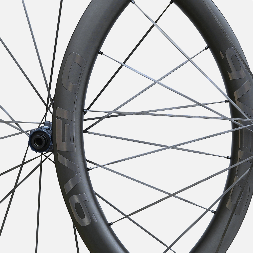 [Pre-order] 9Velo Ultralight Road Disc Carbon Spoke EXTREME C52 Wheelset 20H/20H (23.6 mm inner wide, sub1000 grams)