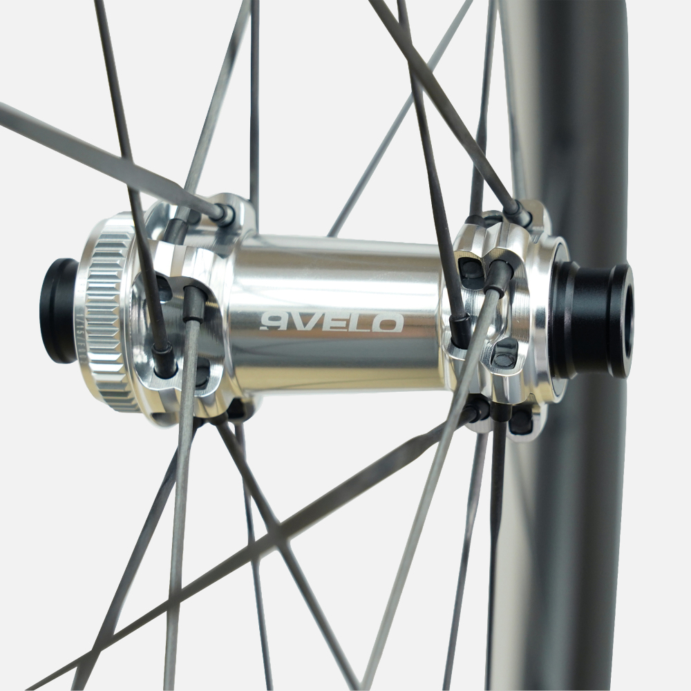 9Velo Ultralight Road Disc Carbon Spoke EXTREME C52 Plus Wheelset 20H/20H (23.6 mm inner wide)