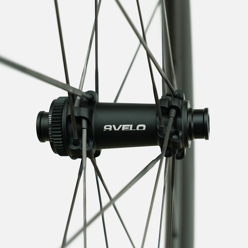 9Velo Ultralight Road Disc Carbon Spoke EXTREME C52 Plus Wheelset 20H/20H (23.6 mm inner wide)