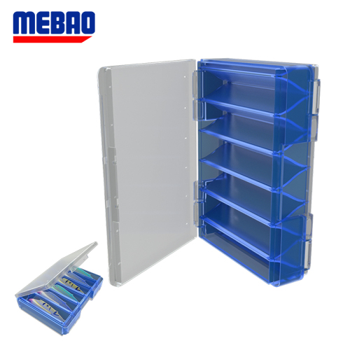 MEBAO multi-functional double-layer accessories storage box fishing hard  bait box double-sided waterproof Lure